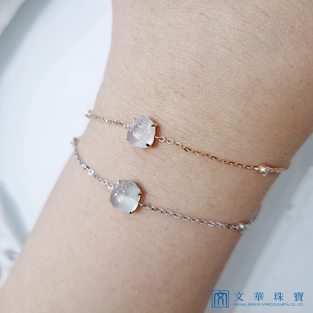 冰蟾18K金手鍊