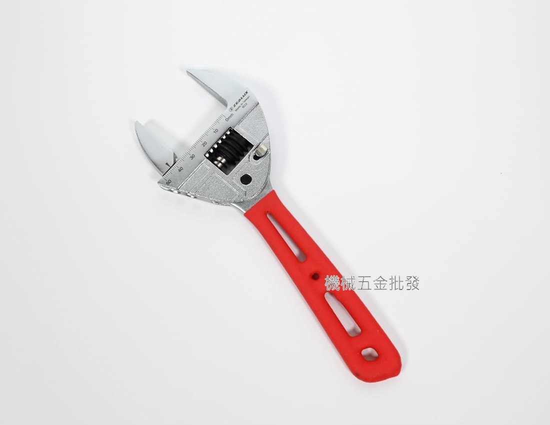  ZEALUX 鋭樂工具 8" 棘輪式 大開口 棘輪扳手 最大開口50mm,手工具