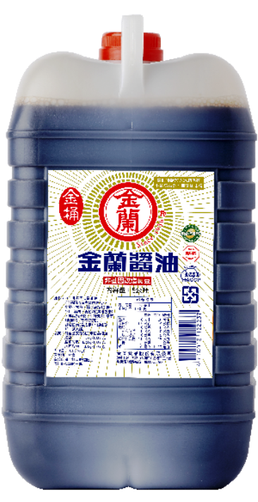 金蘭 金桶 純釀醬油 5L