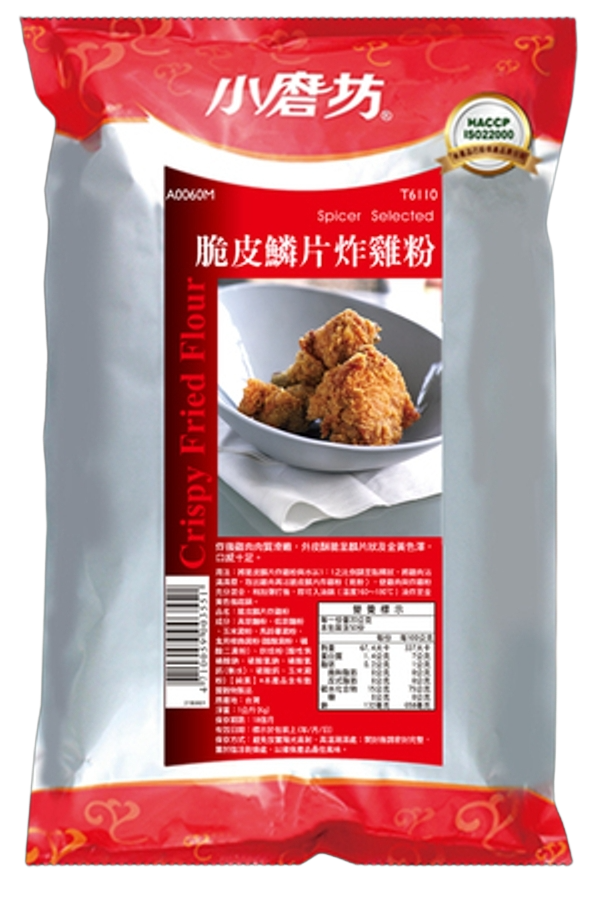 小磨坊 脆皮鱗片炸雞粉  1KG