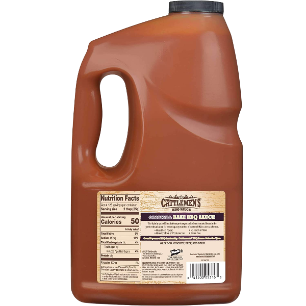 French's Cattlemen's BBQ sauce 美國經典烤肉醬 3780ml  Kansas City Classical BBQ Sauce