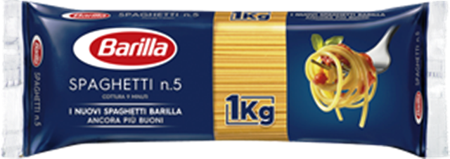 百味來義大利直麵 N.5 1000g  Barilla Spaghetti