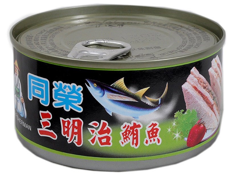 鮪魚三明治罐頭 (油漬) 185g *24罐   同榮精選魚特餐