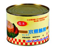 水煮鮪魚罐頭  1.8KG * 6罐 