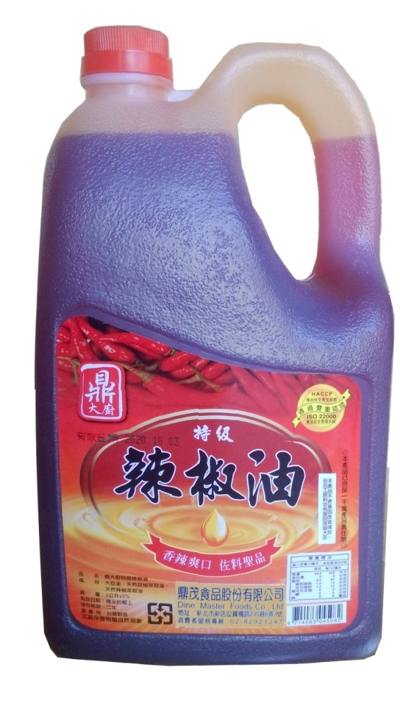 鼎大廚特級辣椒油 紅油 3公升
