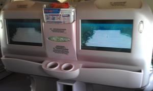 塑膠厚板飛機椅背板-真空成型