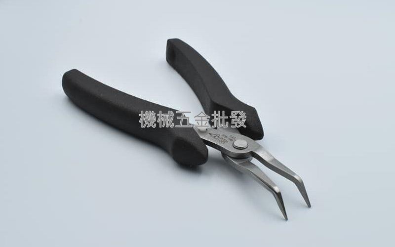 日本製 角田 KING TTC SPB-140 精密型不鏽鋼附彈簧電子彎嘴尖嘴鉗 彎嘴尖口鉗,手工具