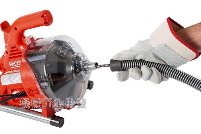 RIDGID {里奇}  PowerClear R7電動通管機 居家排水管廚房阻塞皆可通 K30升級版,電動工具