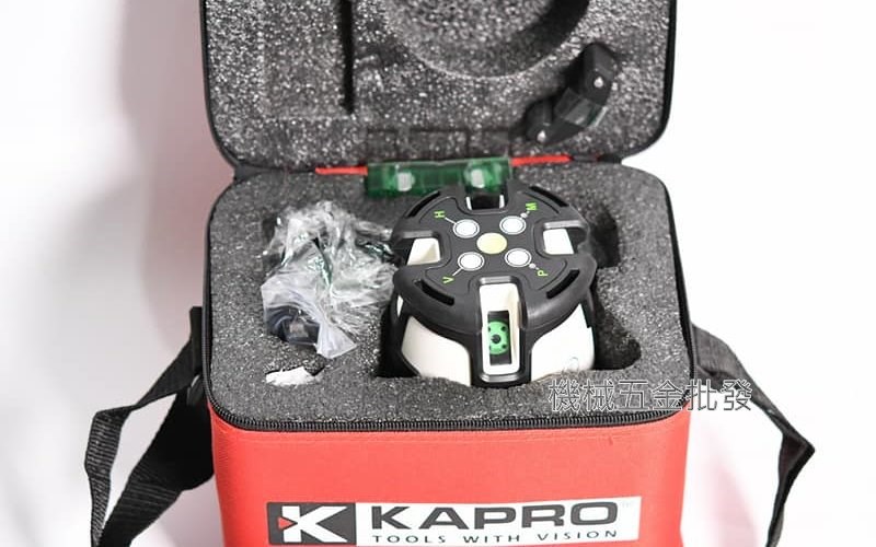  KAPRO {以色列}  KP875GD 綠光雷射水平儀 墨線儀 4V1H1D 4垂直1水平 木工用,測量工具