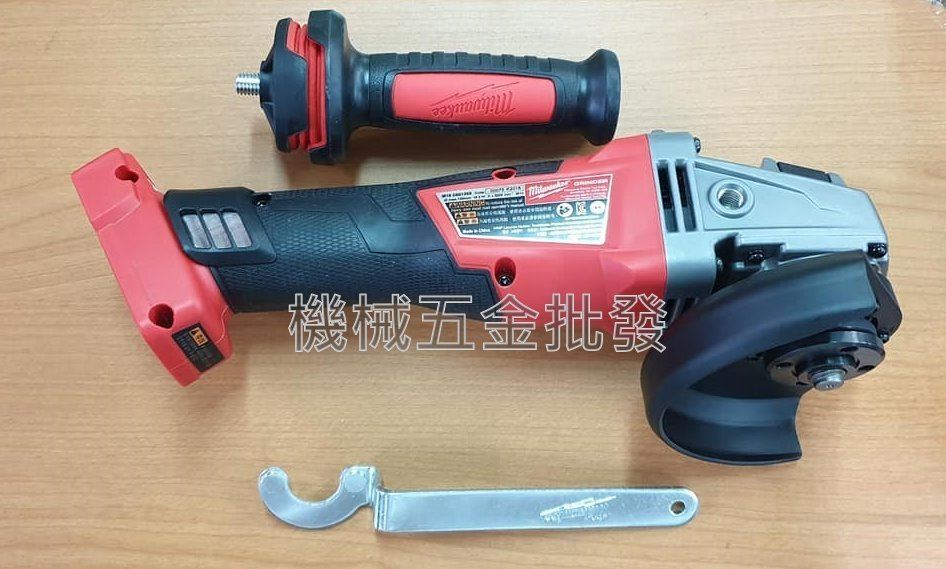 Milwaukee {米沃奇}M18 CAG125X-0 18V鋰電無碳刷5"砂輪機【單主機】【公司貨】,電動工具