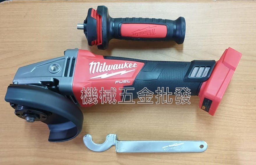 Milwaukee {米沃奇}M18 CAG125X-0 18V鋰電無碳刷5"砂輪機【單主機】【公司貨】,電動工具