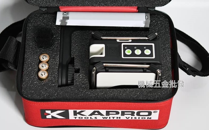 KAPRO {以色列} KP873 雷射水平儀 綠光 2V1H 墨線儀 水平儀,測量工具