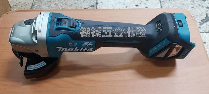 makita {牧田}  DGA414Z 18V 充電式平面砂輪機 調速器+無線連動【單主機】,電動工具
