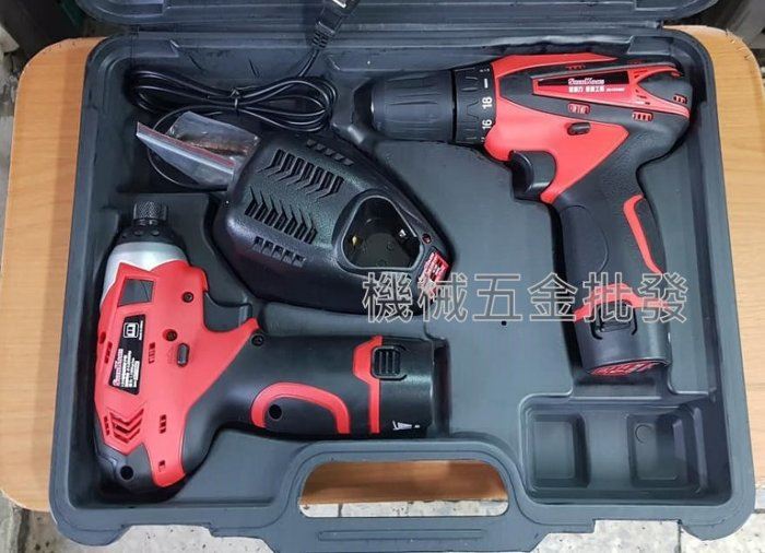 SHIN KOMI {型鋼力} SK-PP1214KD 12V鋰電雙機組 起子/電鑽雙機超值組合,電動工具