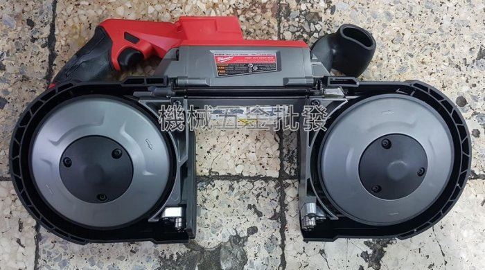 Milwaukee  {米沃奇}M18 CBS125-0 18V鋰電無碳刷帶鋸機 【單主機】,電動工具