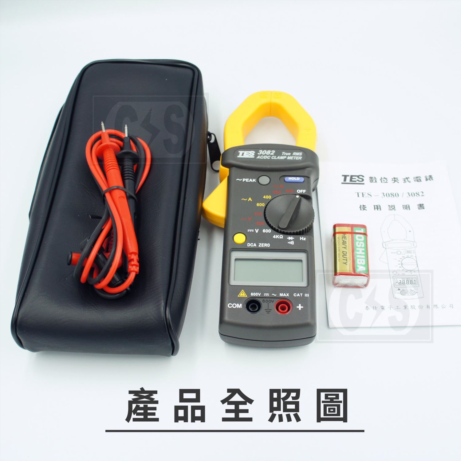 TES 泰仕 TES-3082  交直流鉤表 
