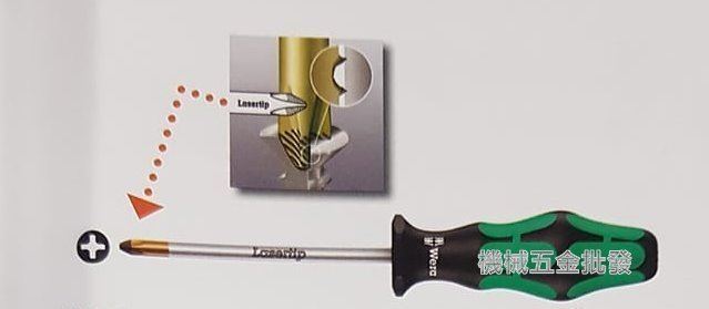 德國 Wera 鍍鈦怪牙型 十字起子350- PH2x150 ,手工具