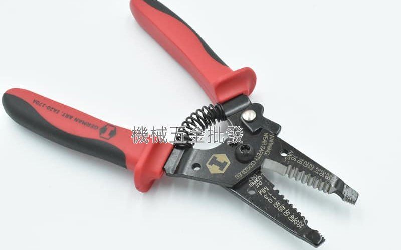  INHAND {硬漢} IA20-170A 7"四合一剝線鉗 8孔設計 可剝0.25~1.3mm,手工具