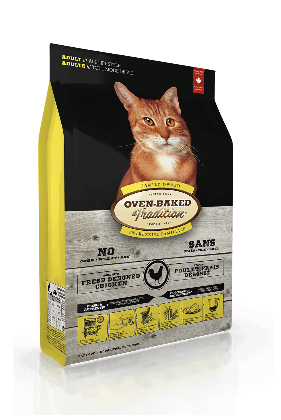 【OVEN-BAKED】烘焙客成貓-野放雞配方（5lbs） 