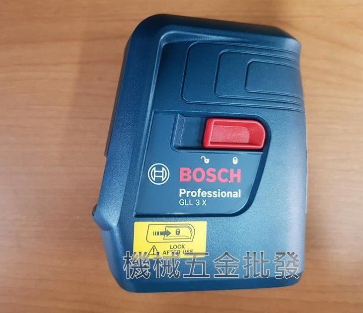 BOSCH {博士} GLL 3X 三線 雷射墨線儀 水平儀 水準儀,電動工具