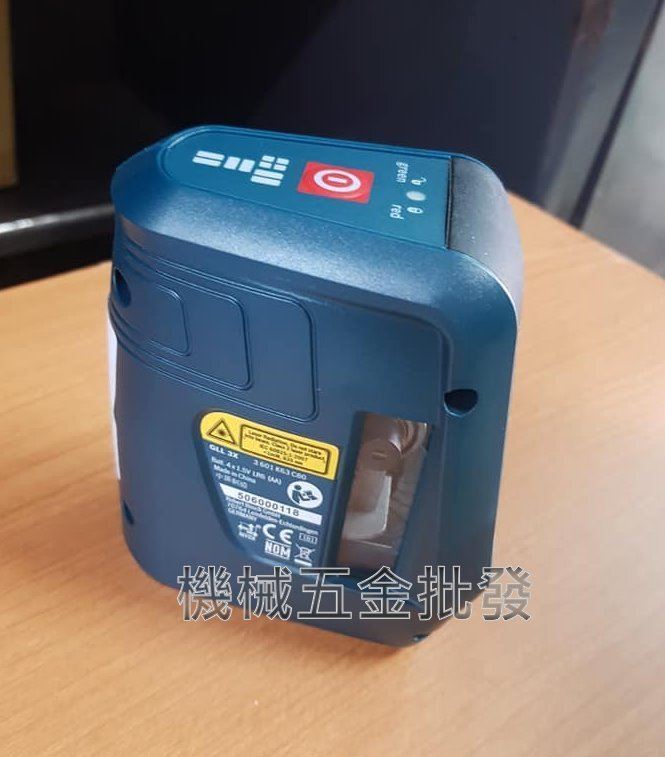 BOSCH {博士} GLL 3X 三線 雷射墨線儀 水平儀 水準儀,電動工具