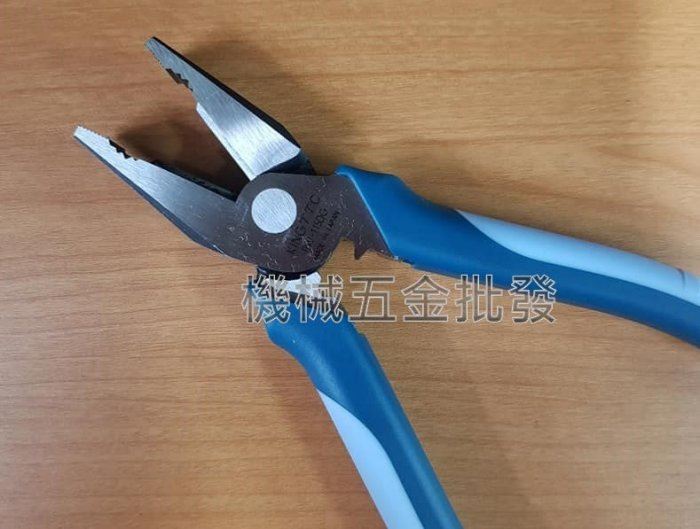日製 Tsunoda 角田牌PW-115DG 225mm 偏芯省力壓接鋼絲鉗 強力剪斷 省力30%,手工具