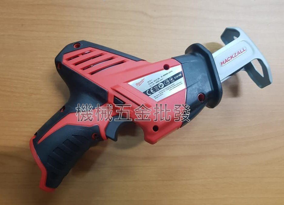 Milwaukee {米沃奇} C12 HZ-0 12V充電式軍刀鋸 【單主機】,電動工具