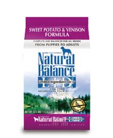 【Natural Balance】低敏無穀地瓜鹿肉全犬配方（13磅）