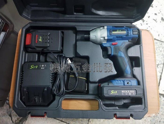 SULI {速力工具} SL-L3 20V 2.0A充電式衝擊起子機 最大扭力350Nm,電動工具