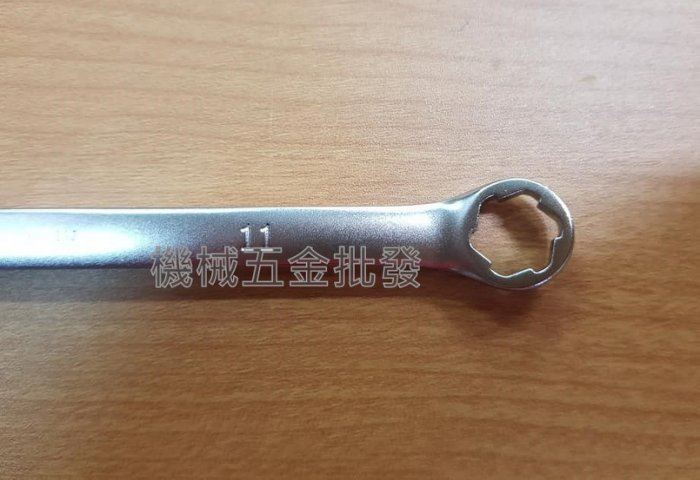 台灣製 ZEALUX 銳樂工具 鐵齒扳手 止滑設計磨損85%防滑板手 梅開板手 鐵齒扳手 11mm,手工具