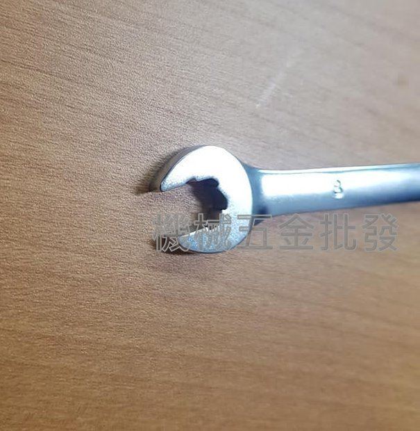 台灣製 ZEALUX 銳樂工具 鐵齒扳手 止滑設計磨損85%防滑板手 梅開板手 鐵齒扳手 8mm ,手工具