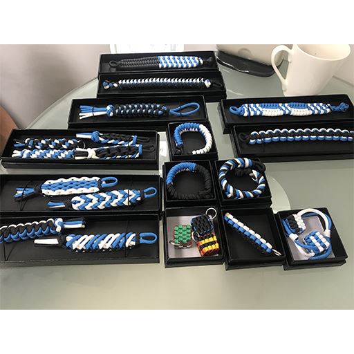 美國製造手工傘繩配飾品