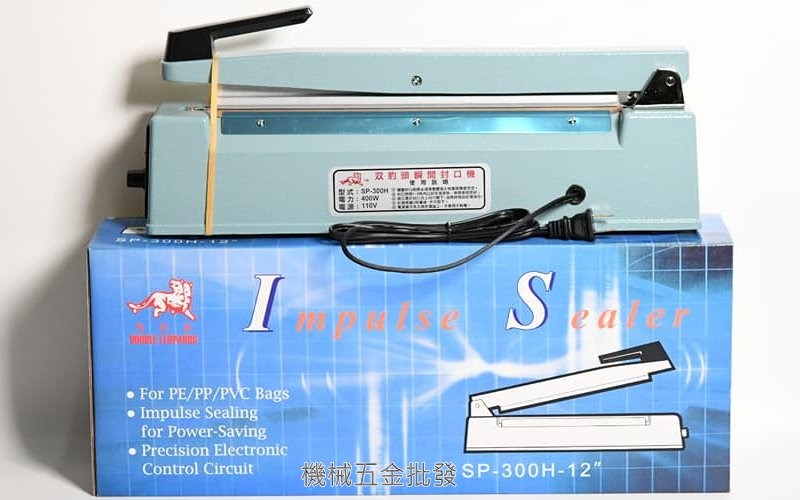 雙豹頭 SP-300H 12"30公分瞬間封口機/封塑膠用,手工具