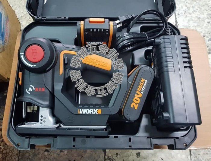  WORX {威克士} WX550 20V鋰電 二合一軍刀 線鋸機 雙電池,電動工具