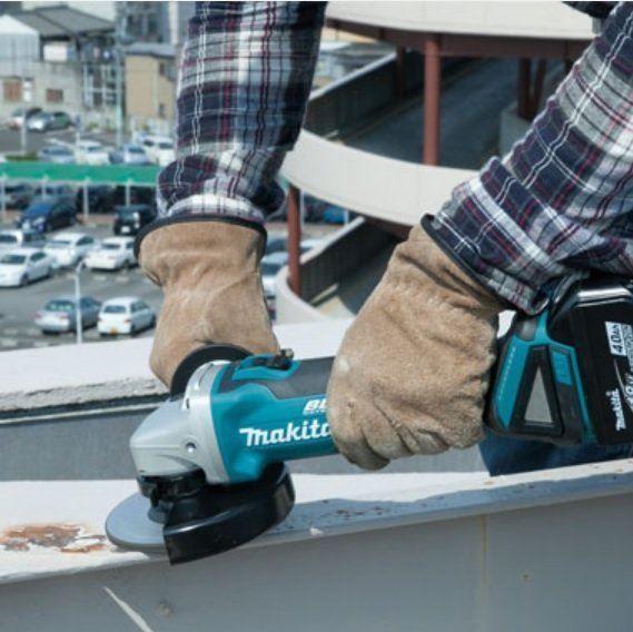 MAKITA {牧田} DGA504Z 18V 5" (125mm)充電式無刷平面砂輪機【單主機】,電動工具