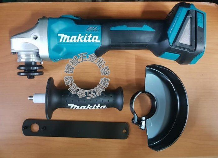 MAKITA {牧田} DGA504Z 18V 5" (125mm)充電式無刷平面砂輪機【單主機】,電動工具