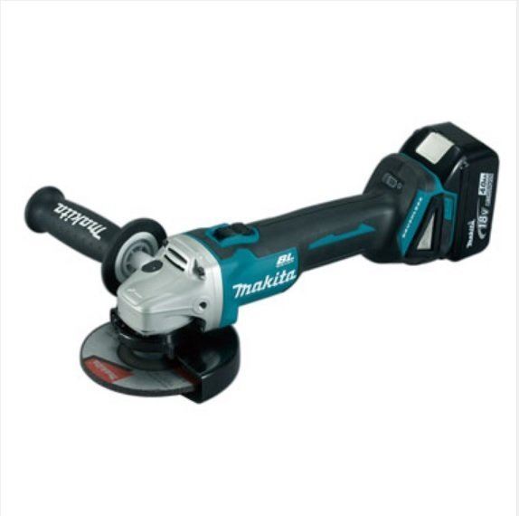 MAKITA {牧田}  DGA504RTE 18V5.0A 125mm充電式無刷平面砂輪機 切斷機,電動工具
