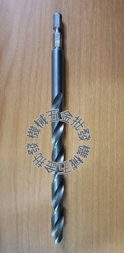 SHELL 3/8" 加長型六角含鈷鐵鑽頭 強力超硬 HSS-CO,手工具