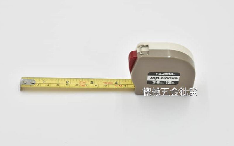TAJMA 田島 TOP-Conve 3.6M / 12ft 英吋/公分 捲尺 自動煞 捲尺 日本製,測量工具