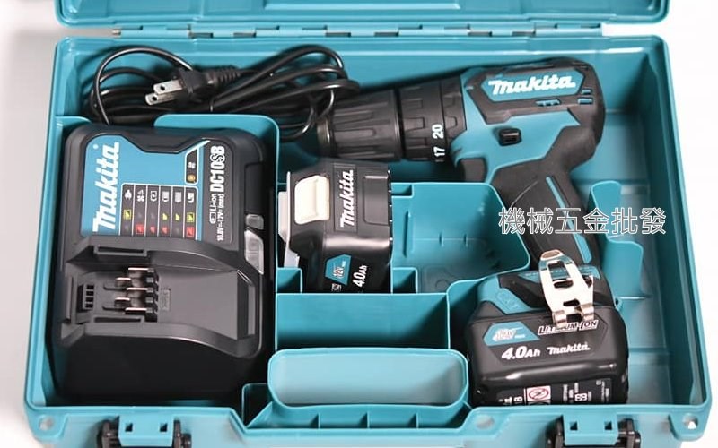 makita {牧田} HP332DSME 12V 4.0A充電式無刷震動電鑽 三用震動電鑽,電動工具
