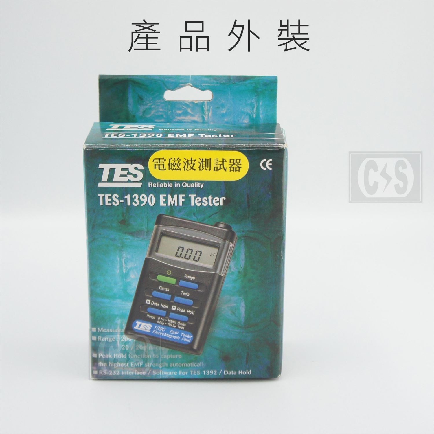 泰仕 TES-1390 高斯表 電磁場強度測試器