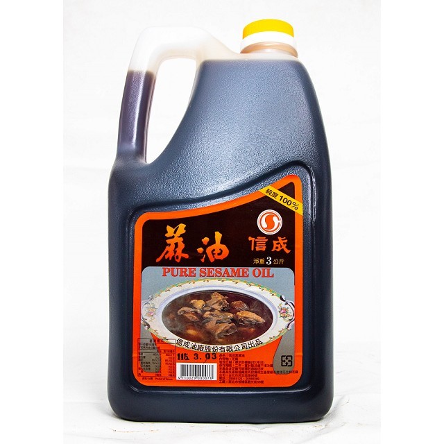 信成 黑麻油 3L