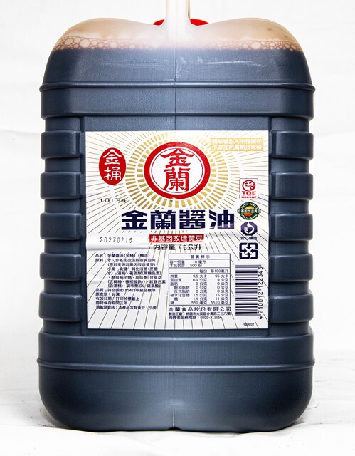金蘭醬油(金桶) 5L