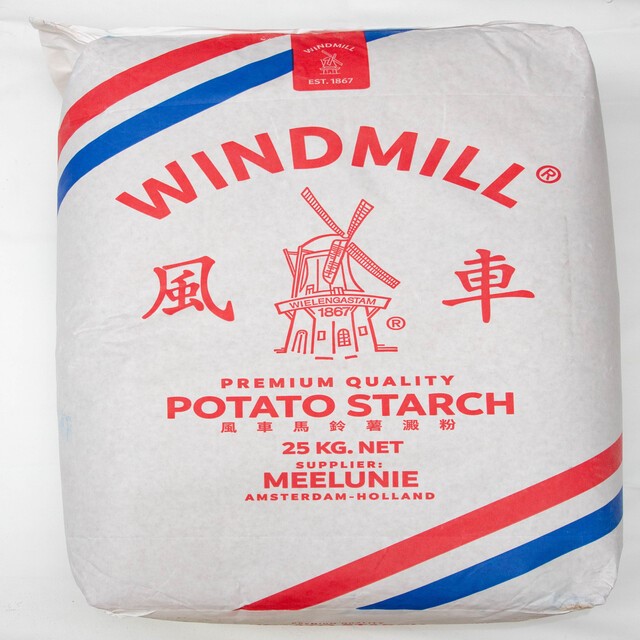 風車牌太白粉25KG