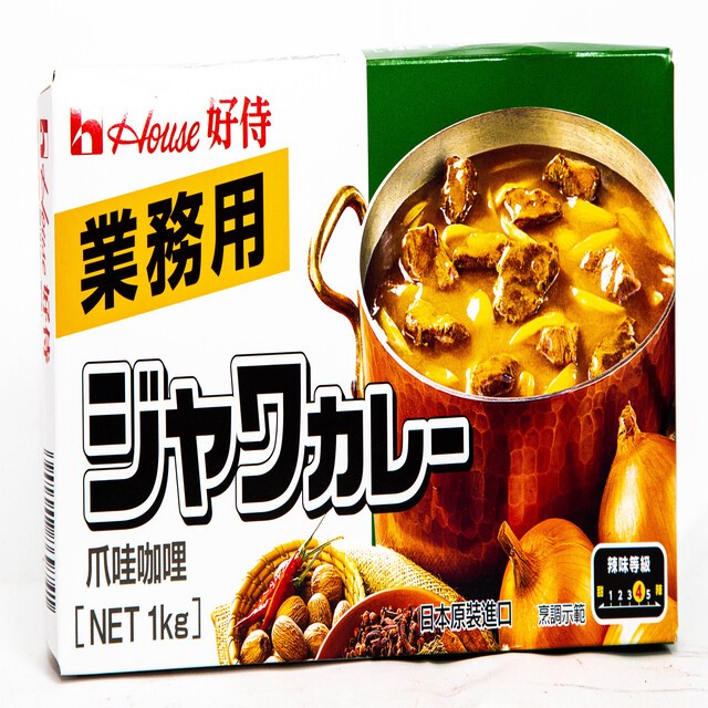 HOUSE 好侍 爪哇咖哩塊-業務用 1kg