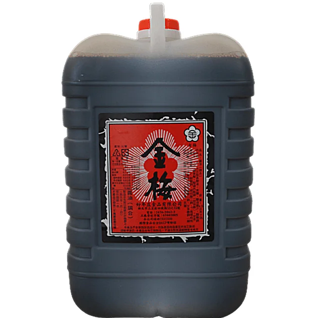 金梅醬油4.5l