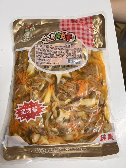 什錦菜(純素) 600g