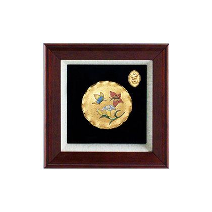 SH-783-2蝴蝶百合迷你立體框