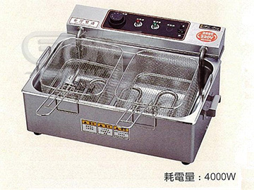 寶鼎桌上型  18公升 雙槽電力油炸機