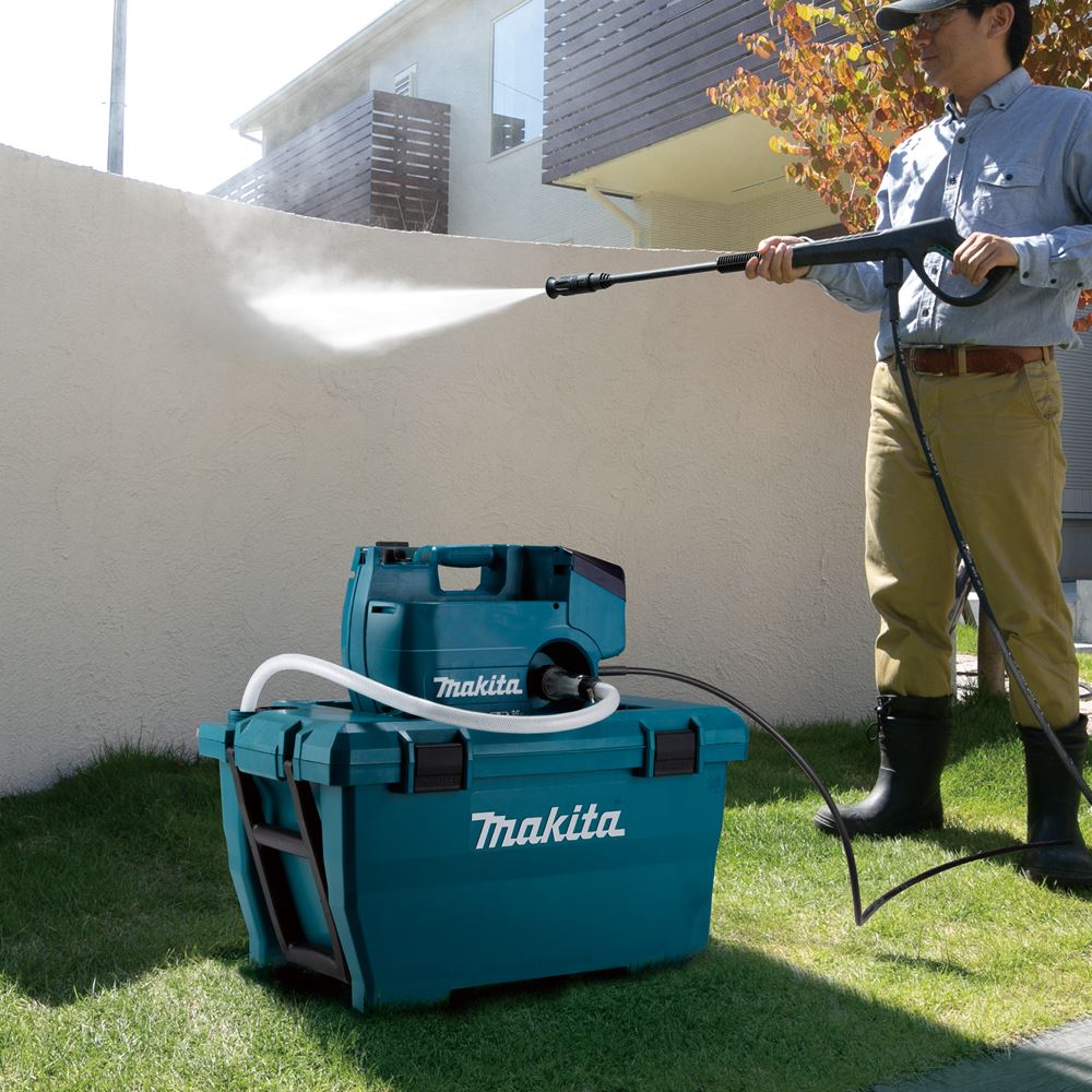 MAKITA  {牧田} DHW080ZK 36V(18Vx2)充電式無刷高壓清洗機【單主機】,電動工具